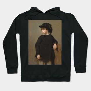 Portrait of a Child by Jean-Baptiste-Camille Corot Hoodie